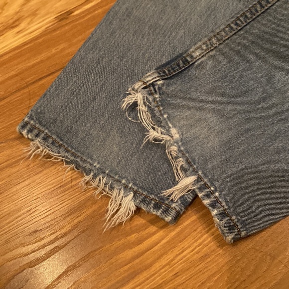 Levi’s 505 Super Distressed Jeans Size Mens 30 x 34 - Picture 14 of 16